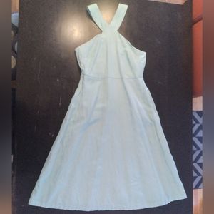Ann Taylor Mint Green Fit and Flare Dress